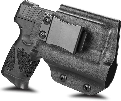 Kydex IWB Holster Fits Taurus G3C / G2C/ PT111 G2/ PT140/ G3C Toro with Olight PL Mini 2 Valkyrie Light Mounted | Optic Cut | Right Hand | Fits 1.5" & 1.75" Belts in Saudi Arabia