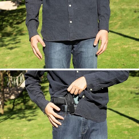 Kydex IWB Holster Fits Taurus G3C / G2C/ PT111 G2/ PT140/ G3C Toro with Olight PL Mini 2 Valkyrie Light Mounted | Optic Cut | Right Hand | Fits 1.5" & 1.75" Belts in Saudi Arabia