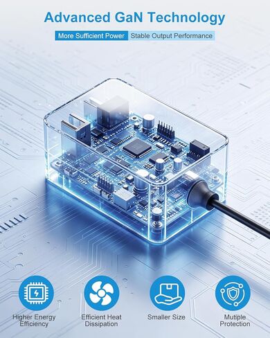 ALITOVE Upgrade 18V Power Supply GaN 1A 18W Center Positive 5.5X 2.5/2.1mm in Saudi Arabia