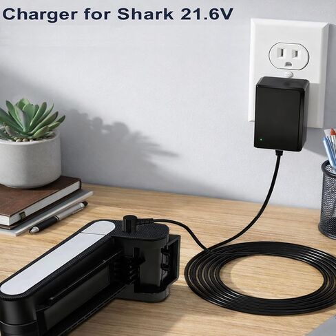 26.3V Power Adapter Charger Compatible with Shark IP1250 IP1251 IP1255 IP1251C IP1220 IP1220C IP3150 IP3251 IP3251C IP3253 IP3256 PowerDetect Cordless Stick Vacuum Cleaner DK30A-263100H-U in Kuwait