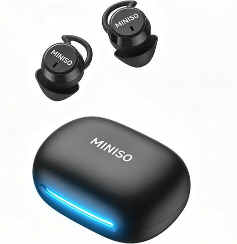 MINISO MS217 Sleep Earbuds, Mini Earbuds with Noise Reduction Bluetooth 6.0 Headphones, AI Translation Earbuds in Real Time Support 165 Languages for Side Sleepers Travel Business in Kuwait