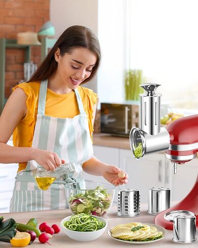 Jooke Slicer Shredder Attachment for KitchenAid Stand Mixers, Storage Case in Saudi Arabia