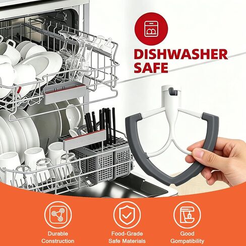 Flex Edge Beater for KitchenAid 5.5-6QT Bowl-Lift Stand Mixers in Saudi Arabia