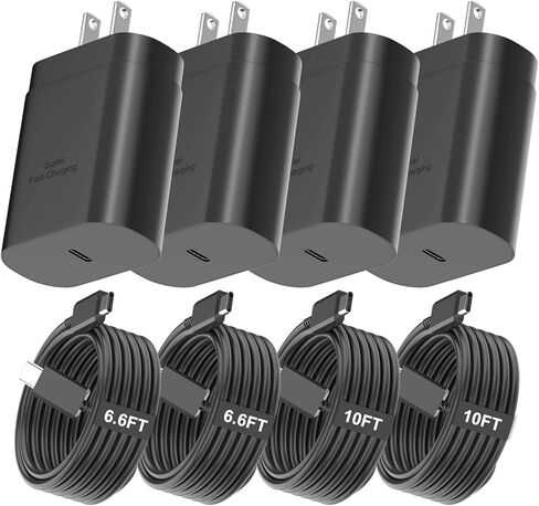 Samsung 25W Super Fast Charger Type C Charging Block, USB C Wall Charger in Saudi Arabia