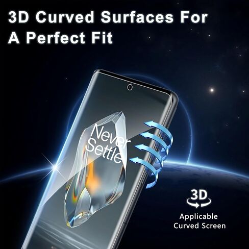 2+2 Pack for OnePlus 12R Screen Protector and Camera Protectors, Fingerprint Unlock, Anti-Scratch, Bubble-Free, Case Friendly, 9H Hardness Clear Glass Screen Protector for OnePlus 12R in Saudi Arabia
