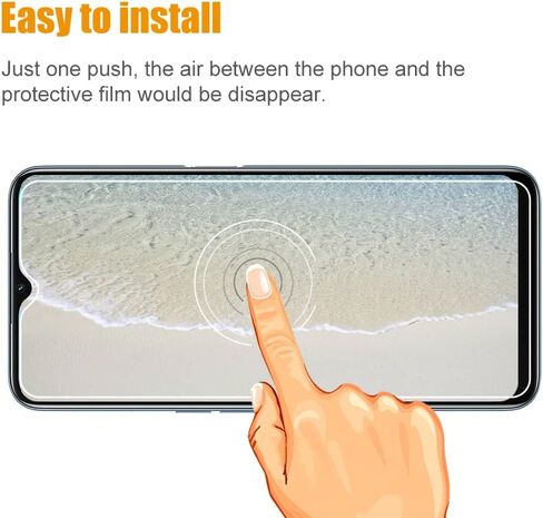 Tempered Glass Screen Protector for T-Mobile Revvl 6x Pro 5G/ 6 PRO in Saudi Arabia