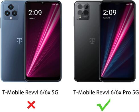 Tempered Glass Screen Protector for T-Mobile Revvl 6x Pro 5G/ 6 PRO in Saudi Arabia