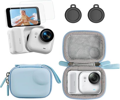 Carrying Case for Insta360 GO Ultra, w/Screen Protectors & Lens Cap in Saudi Arabia