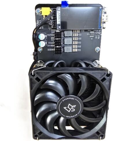 Bitaxe NerdQaxe++ Rev 6.1 Bitcoin Solo Miner 6TH/s – Home Crypto Miner with 2.8" Smart Display, Low Power NerdMiner ASIC in Kuwait