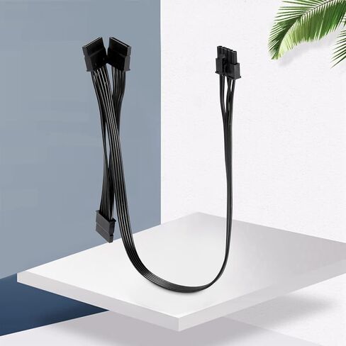 SATA Power Cable 5Pin to 3 SATA - 18in Main + 6in Secondary Length in Saudi Arabia