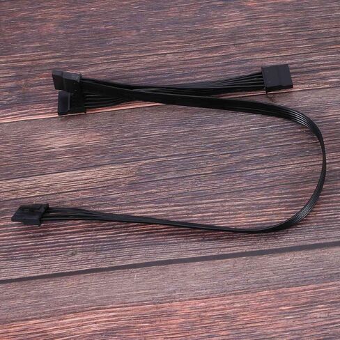 SATA Power Cable 5Pin to 3 SATA - 18in Main + 6in Secondary Length in Saudi Arabia