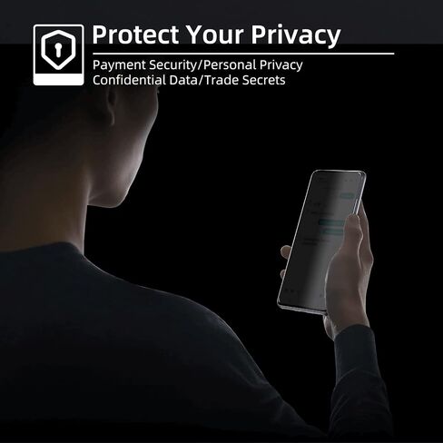 【2+1 Packs】 Designed for Samsung Galaxy S22 Plus Privacy Screen Protector in Saudi Arabia