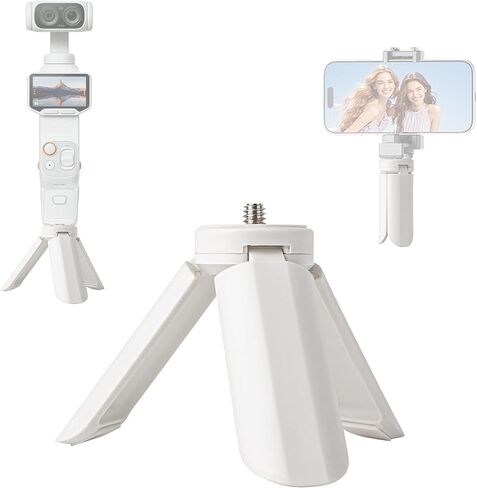 Mini Pal Camera Tripod, Portable Mini Tripod Compatible for Instax PAL/EVO/70/LOMO - Instant Camera Stand (White) in Kuwait