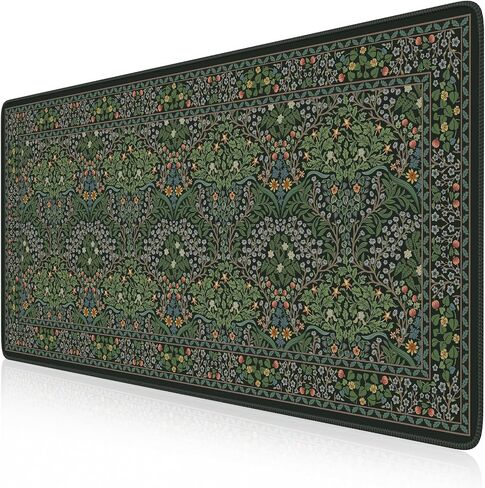 iCasso Desk Mat,Mouse Pad for Office Desk,35.4x15.7in,Pink Floral in Saudi Arabia