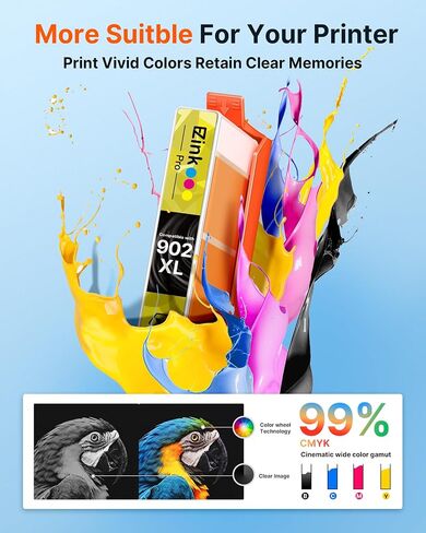 902XL Ink Cartridges for HP Printers Compatible for HP 902XL Ink Cartridges in Saudi Arabia
