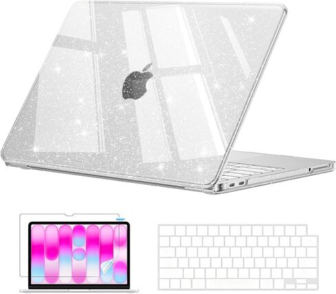 حافظة EooCoo لجهاز MacBook Neo مقاس 13 بوصة 2026، لون مطابق 100%، أحمر خدود لامع in Kuwait