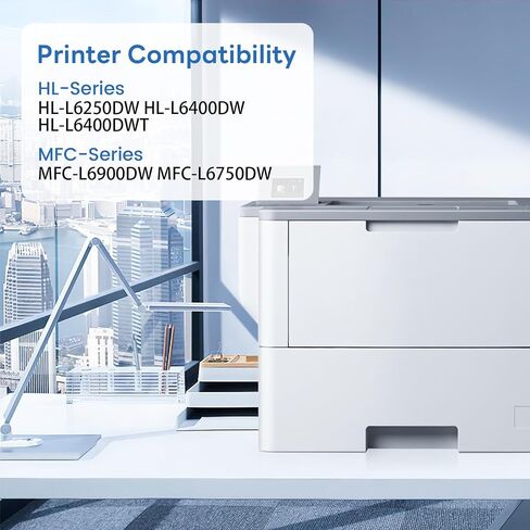 TN890 TN-890 2 Pack Compatible TN-890 Ultra High Yield Toner Cartridge Replacement for Brother MFC-L6900DW HL-L6400DW HL-L6250DW MFC-L6750DW Toner Printer. in Saudi Arabia