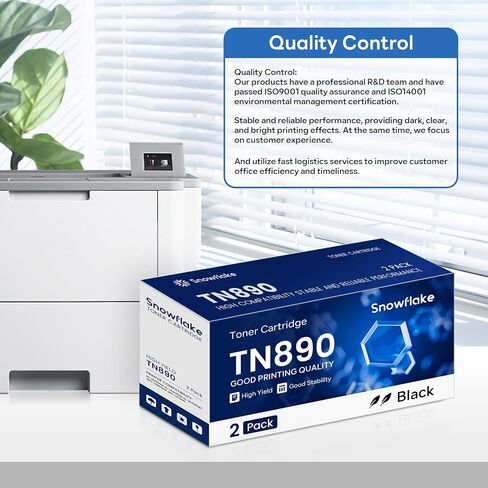 TN890 TN-890 2 Pack Compatible TN-890 Ultra High Yield Toner Cartridge Replacement for Brother MFC-L6900DW HL-L6400DW HL-L6250DW MFC-L6750DW Toner Printer. in Saudi Arabia