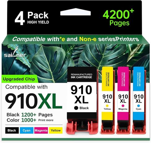 910XL Ink Cartridge Remanufactured for HP 910XL Ink Cartridges Combo Pack in Saudi Arabia