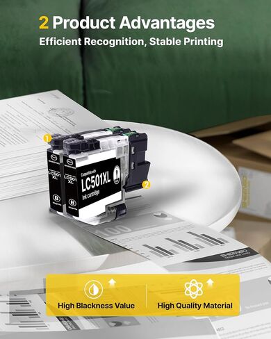 LC501 Ink Cartridges for Brother Printer for Brother LC501 Ink Cartridges in Saudi Arabia