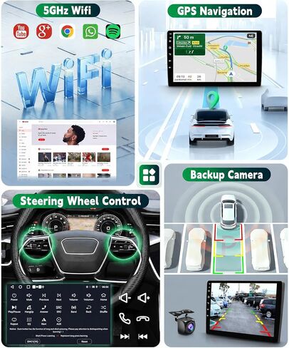 4 Core+64G Car Radio for Ford Escape/Mazda Tribute 2007-2012 Android 15 in Saudi Arabia
