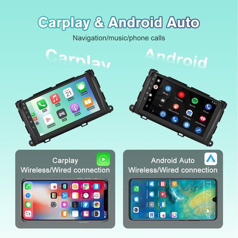 Junsun 5G WiFi Car Stereo Radio for Toyota Sienna 2011-2014 Carplay in Saudi Arabia