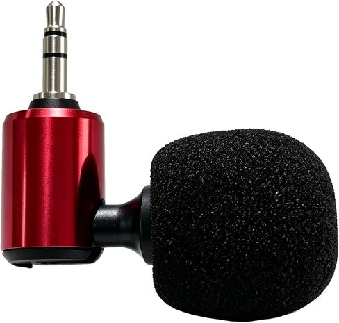 3.5mm 3-Pole Omnidirectional Mic 90°Flexible Small Mic Blue in Saudi Arabia
