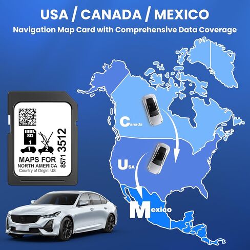 2026 GM Navigation SD Card for Cadillac Chevrolet Buick GMC 2019-2023 Vehicles.GMC Navigation SD Card with Update USA/Canada/Mexico Maps, GPS SD Card Part 8571 3512 in Saudi Arabia