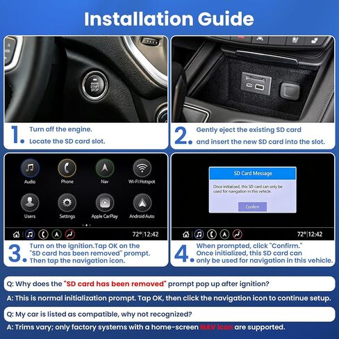 2026 GM Navigation SD Card for Cadillac Chevrolet Buick GMC 2019-2023 Vehicles.GMC Navigation SD Card with Update USA/Canada/Mexico Maps, GPS SD Card Part 8571 3512 in Saudi Arabia