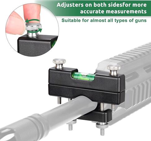 Pridefend Bubble Level, Scope Mounting Kit, Precision Scope Level Bubble Clip and Bubble Levels and Storage Case for Magnetic Universal Leveling Tool in Saudi Arabia