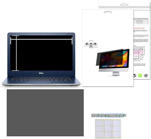 11.6-27 Inch Monitor, Anti-Spy/Anti Glare Protector Office Accessories, Privacy Screen (Color : PET, Size : 17inch/33.9x27.1CM) in Saudi Arabia