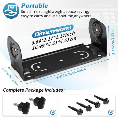 2-Pack for Motorola CM200 CM300 Radi Bracket Mounting Brackets in Saudi Arabia