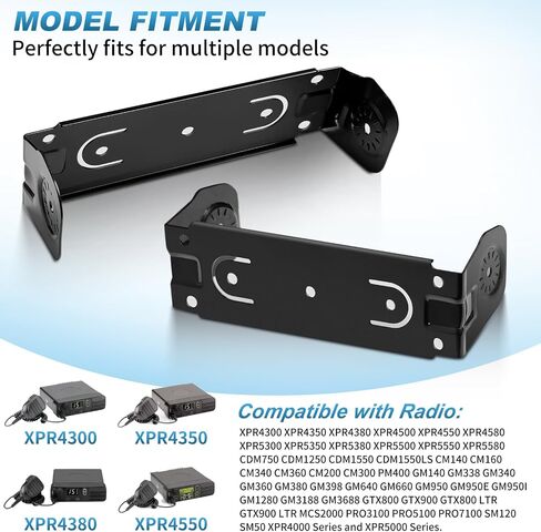 2-Pack for Motorola CM200 CM300 Radi Bracket Mounting Brackets in Saudi Arabia