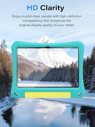 Screen Protector for EDUAITABLET K1061C-EVA002 Tablet 10 Inch, Tempered Glass, 9H Hardness, Anti-Scratch, Bubble Free, HD Clarity in Saudi Arabia