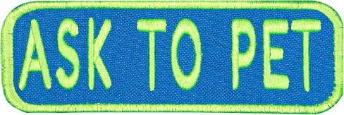 K9 Sport Sack Please Pet Me Patch (Velcro®) in Kuwait