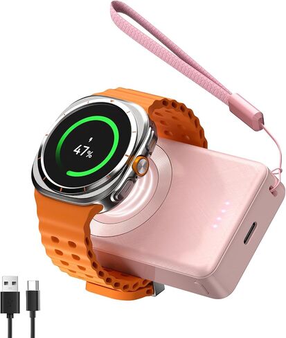 LVFAN Charger for Samsung Galaxy Watch, 4000mAh Portable Power Bank in Kuwait