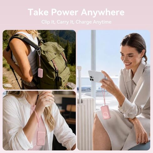 LVFAN Charger for Samsung Galaxy Watch, 4000mAh Portable Power Bank in Kuwait