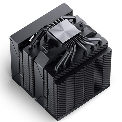 JONSBO CC90 Black Dual-Tower CPU Cooler,6Heat-pipes Digital CPU Fan H158mm in Saudi Arabia
