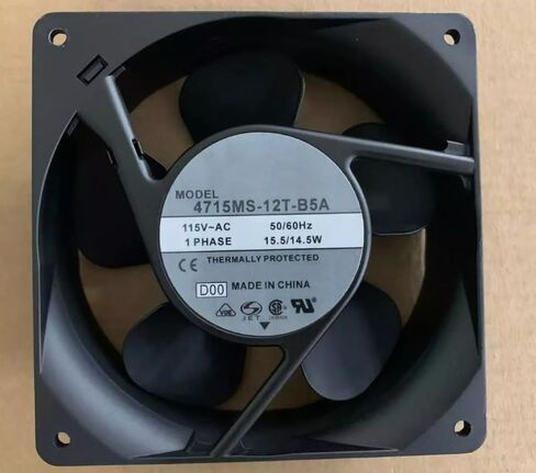 4715MS-12T-B5A D00 12038 2-pin AC115V 15.5/14.5W 120x120x38mm 12cm Inverter Cooling Fan in Saudi Arabia