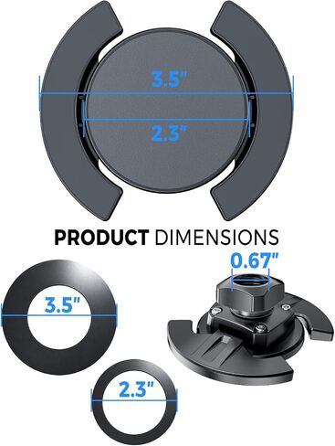 eSamcore Magnetic Mount Head Replacement for Tablet, iPad in Saudi Arabia