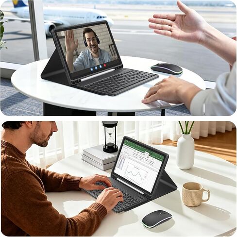OMOTON Case and Keyboard Mouse Set for Galaxy Tab A11 Plus/A9 Plus 11 inch in Kuwait