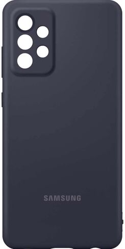 Samsung Compatible A72 Silicone Cover Black in Kuwait
