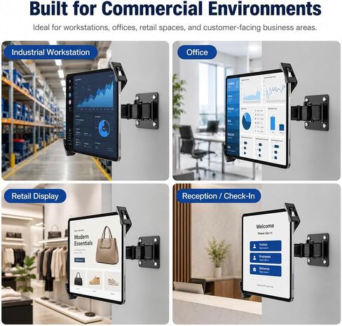 Heavy Duty Anti-Theft iPad Wall Mount, Security Tablet Wall Mount Holder in Saudi Arabia