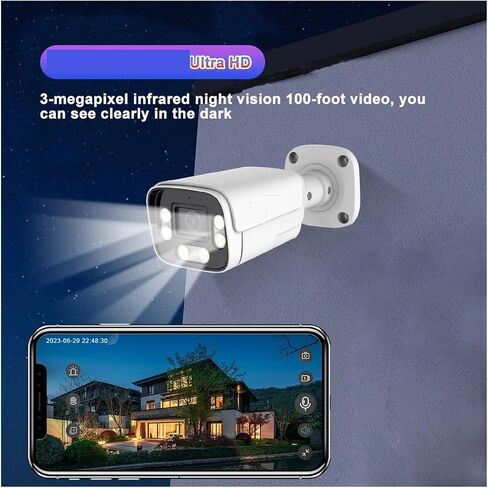 4K 8MP POE IP Camera Poe in Kuwait