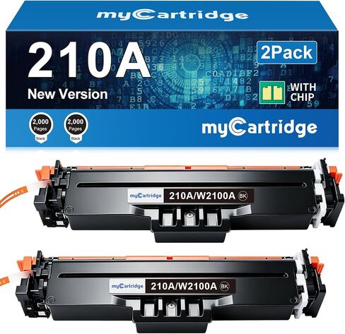 210A Black Toner Cartridges 2 Pack for HP 210A 210X MFP 4301fdw 4301fdn in Saudi Arabia