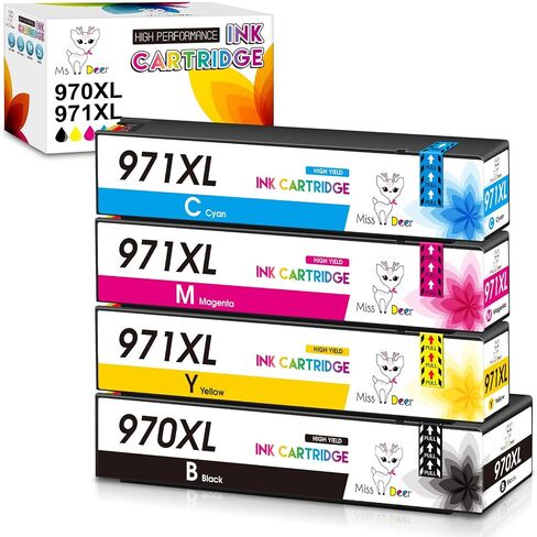 Miss Deer 950XL 951XL Ink Cartridges Combo Pack for HP 950 951 XL in Saudi Arabia