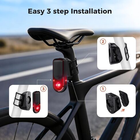 Bike Seat Post Mount for Garmin Varia Radar, Multi-Shape Compatibility in Saudi Arabia