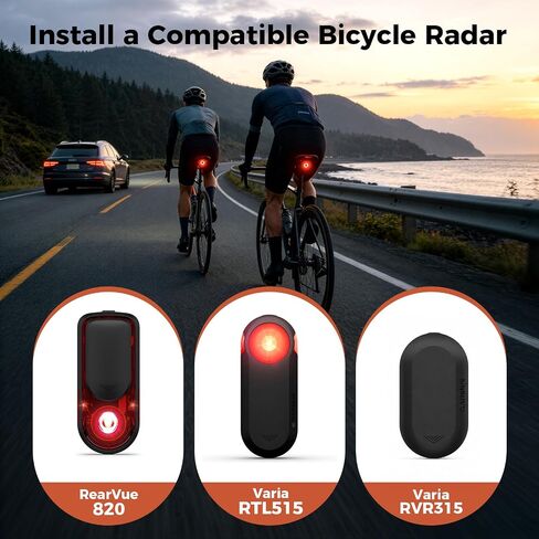 Bike Seat Post Mount for Garmin Varia Radar, Multi-Shape Compatibility in Saudi Arabia