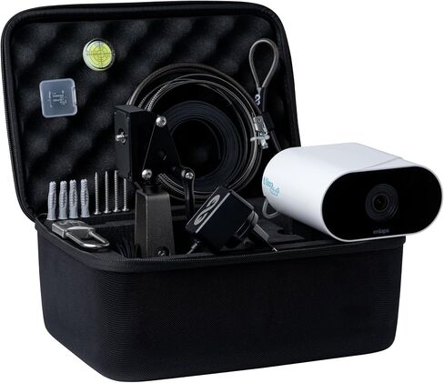 Enlaps Pack Tikee mini S with Soft case - 12MP 4K Autonomous Timelapse Smart Camera, 120° Wide Angle, 4G/LTE WiFi, Remote Monitoring, IP66, Ideal for Renovation, Indoor & Outdoor, Waterproof Connector in Saudi Arabia