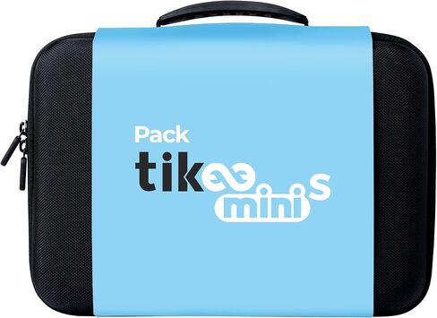 Enlaps Pack Tikee mini S with Soft case - 12MP 4K Autonomous Timelapse Smart Camera, 120° Wide Angle, 4G/LTE WiFi, Remote Monitoring, IP66, Ideal for Renovation, Indoor & Outdoor, Waterproof Connector in Saudi Arabia